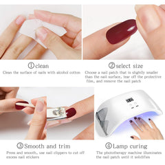 jmeowio lifestyle on vanity illustrating fast at-home gel results