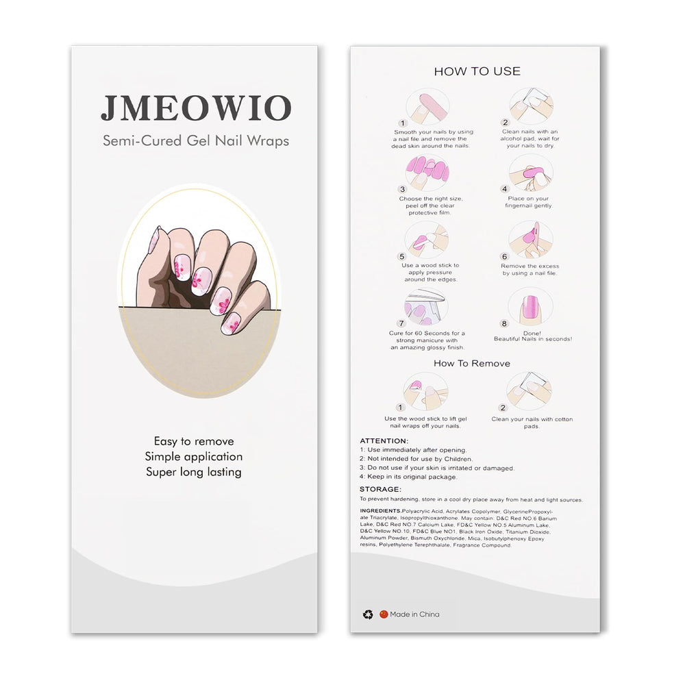 jmeowio hand with strip next to ruler for size comparison ensuring correct fit for nails