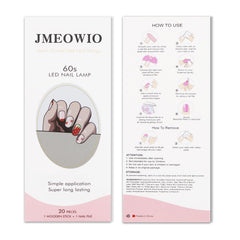 jmeowio hand with applied strips beside a ruler showing scale and fit benefit