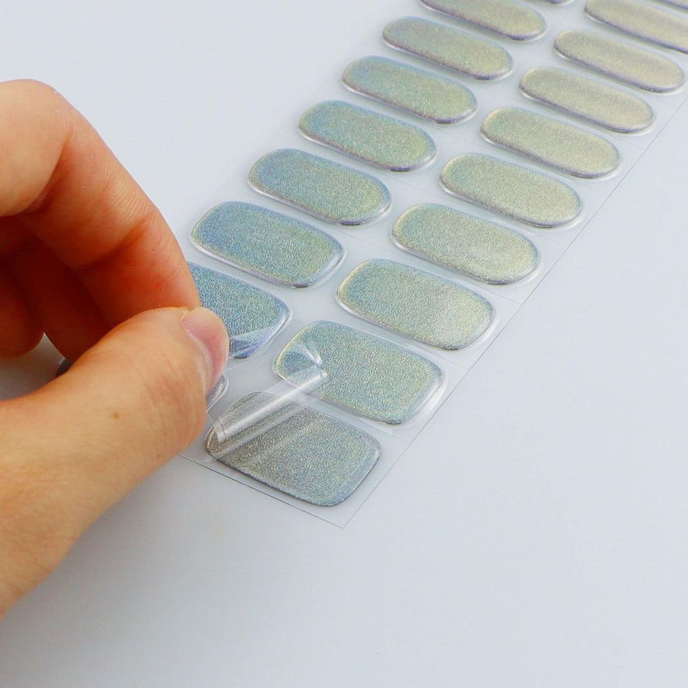 jmeowio strips on fingers showing size fit for varied nail shapes