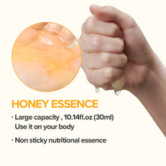 JMsolution ingredient label close-up, displays propolis and royal jelly focus