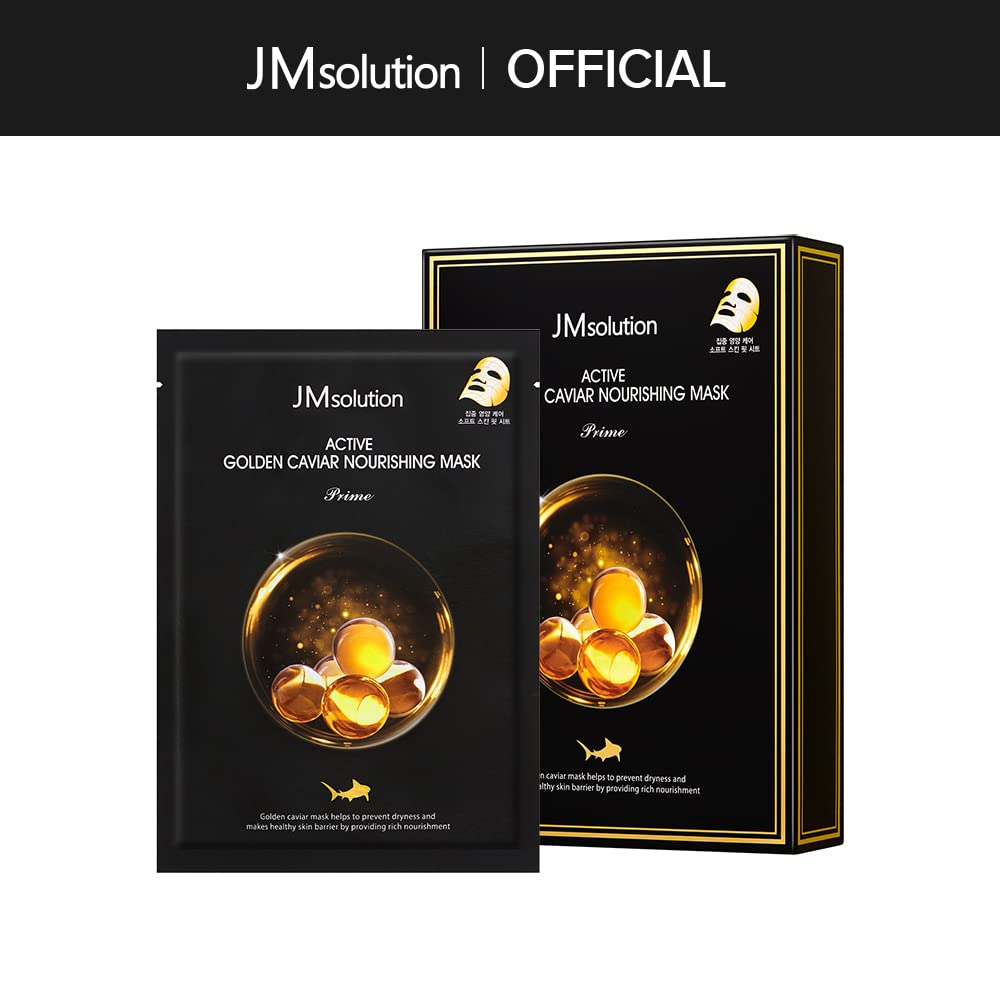 JMsolution caviar and gold ingredients staged to show nourishing actives