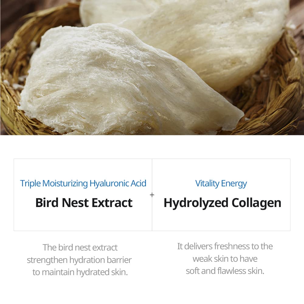 JMsolution swiftlet nest ingredient display emphasizing nourishing extract