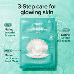 JMsolution moisture cream open pot showing rich texture to lock hydration