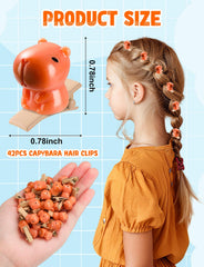 JMZYJZH layered clips styled for festival look adding playful flair