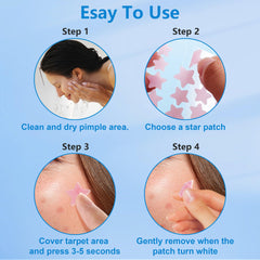 Jo Dominic patches applied on cheek demonstrating discreet coverage
