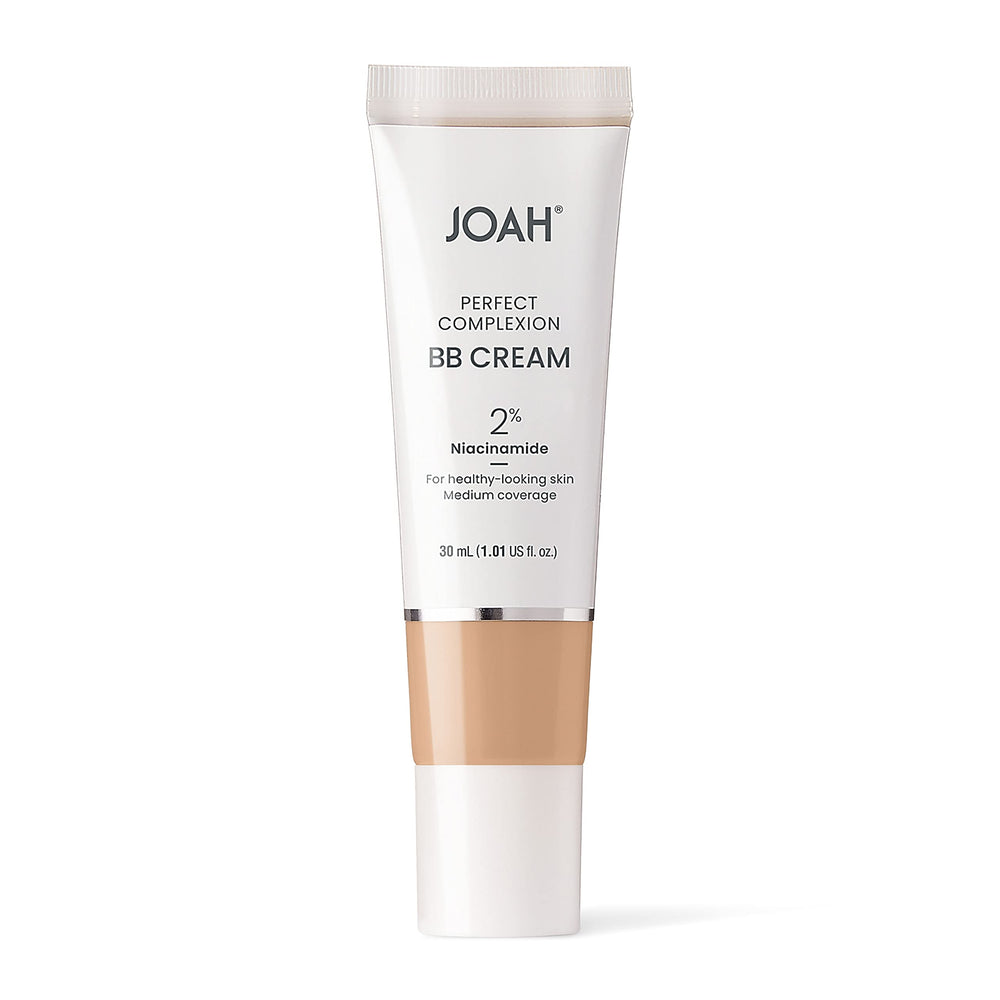 JOAH close-up of BB cream texture demonstrating smooth, blendable formula and hydration