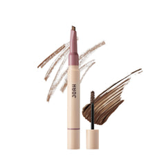 JOAH front packaging showing dual brow pencil and gel promoting convenience