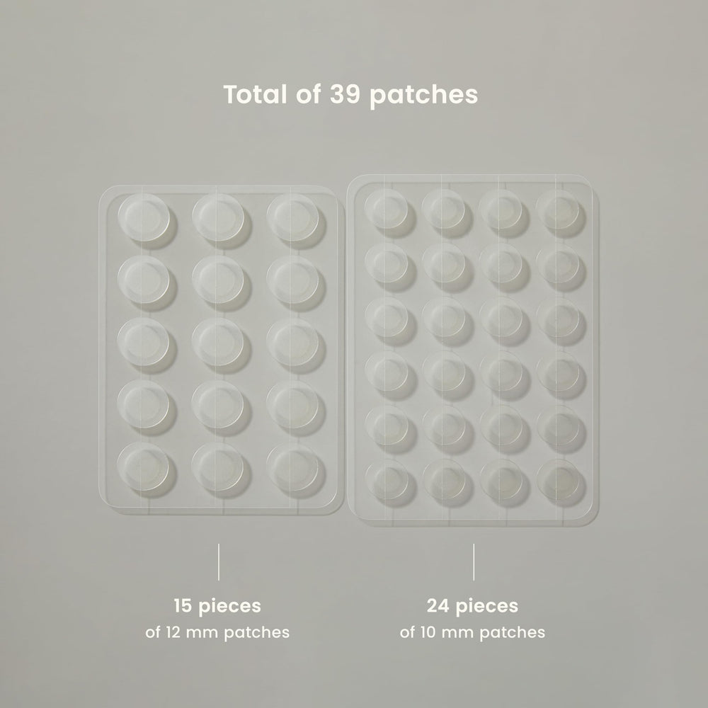 JOAH patch applied on skin demonstrating secure adhesion and discreet coverage
