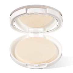JOAH powder texture close-up revealing velvet matte finish and smooth, lightweight coverage