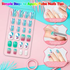 JOAOYO laid-out nail sizes showing 12-size range for better matching