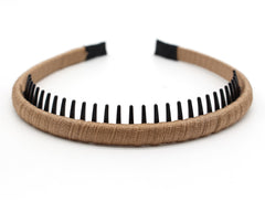 JOBAND headband on vanity during makeup to keep short hairs out of face
