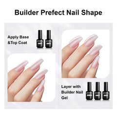 JODSONE gel being applied in salon for stronger, longer nails