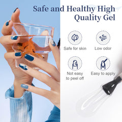 JODSONE application in use on nails demonstrating professional-looking results