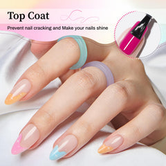 JODSONE base coat brush spreading smoothly for even adhesion