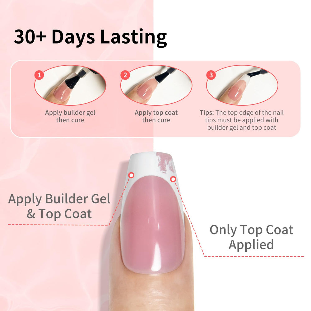 JODSONE brush applying gel close-up showing thick texture for easy sculpting