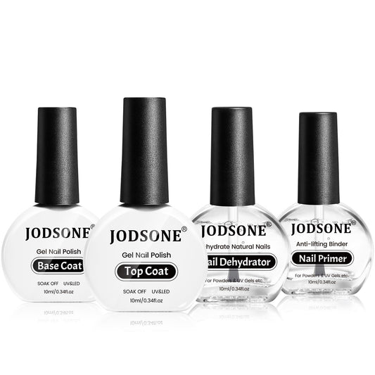 JODSONE 4-bottle set front view showing neat packaging and contents, ideal for travel