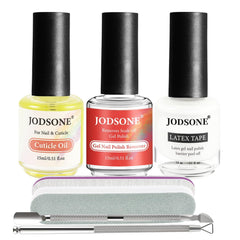 JODSONE front packaging showing full gel remover kit and tools for convenient home use