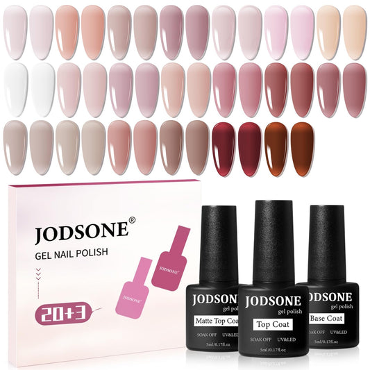 JODSONE front packaging showing full 23-piece set and neat display for easy selection