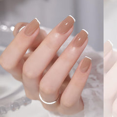 JODSONE cured on nail showing high-gloss finish and chip resistance