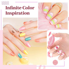 JODSONE in-use manicure scene showing professional-looking results at home