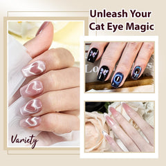 JODSONE magnetic nail art pen demonstrating precise swirl control