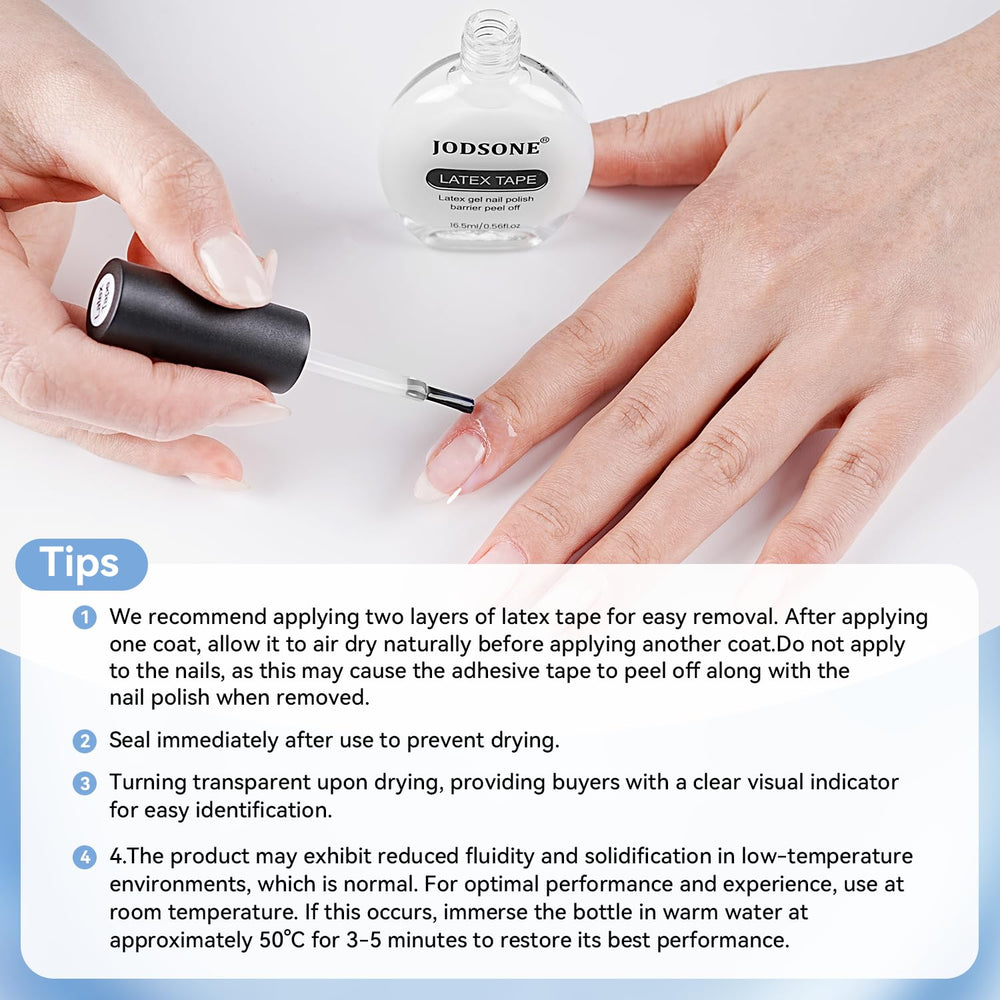 JODSONE used in a manicure setting for faster, cleaner nail art