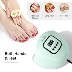JODSONE curing nails in action showing efficient gel hardening and consistent finish benefit