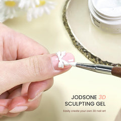 JODSONE close-up of gel texture highlighting moldable, non-sticky consistency