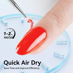 JODSONE being peeled with tweezers to remove excess polish cleanly