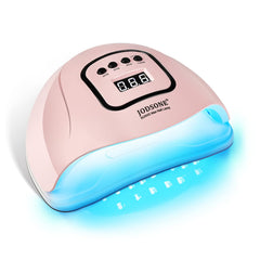 JODSONE pink lamp front view showing compact design and fast curing
