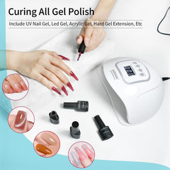 JODSONE in a lifestyle setting with polished nails showing professional results benefit