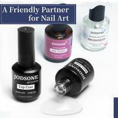 JODSONE size comparison in hand showing 15ml bottles and travel-friendly benefit