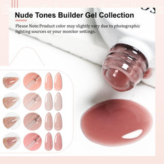 JODSONE swatches on nail wheels showing color range for matching outfits benefit