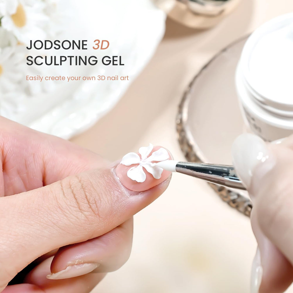 JODSONE gel close-up texture showing workable solid consistency for precise sculpting
