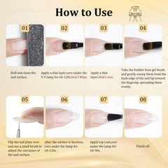 JODSONE cured nails close-up showing glossy durable finish benefit