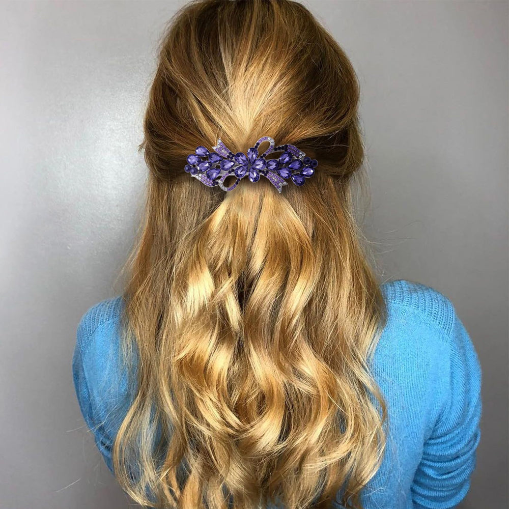 Joez Wonderful worn in a half-up hairstyle demonstrating elegant effect