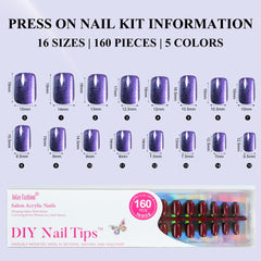Jofay Fashion nails packed in travel pouch showing portability and on-the-go convenience