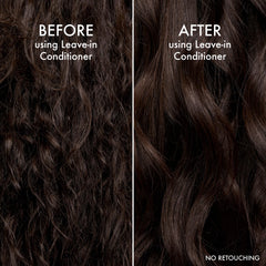 John Frieda after styling with sleek hair showing frizz control benefit