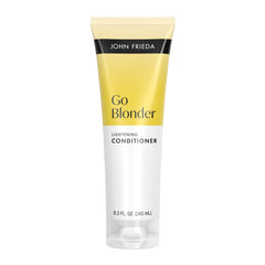 John Frieda front packaging showing conditioner benefits and size