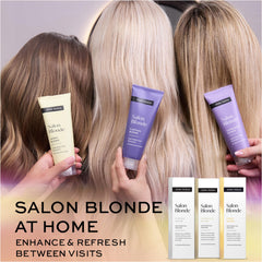 John Frieda product label ingredients close-up showing trusted formula benefit