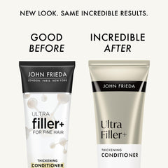 John Frieda pump close-up demonstrating easy dispensing and precision