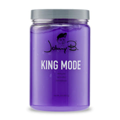 JOHNNY B. jar front label showing product and size for easy identification