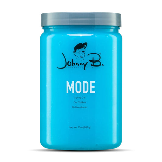JOHNNY B. Mode front packaging showing product and benefits