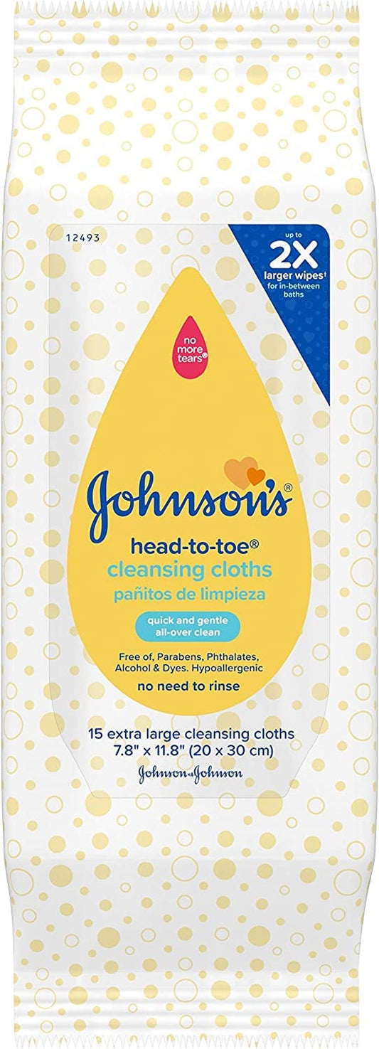 Johnson & Johnson front package view showing product and count benefit