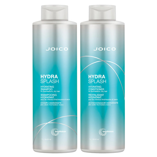Joico front packaging showing set and benefit lightweight hydration