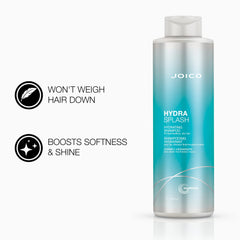 Joico shampoo lather texture demonstrating gentle cleansing and softness
