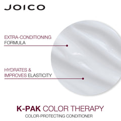 Joico bottles next to a ruler indicating 10.1 oz scale and travel size