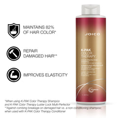 Joico K-PAK conditioner texture close-up highlighting smoothing benefit