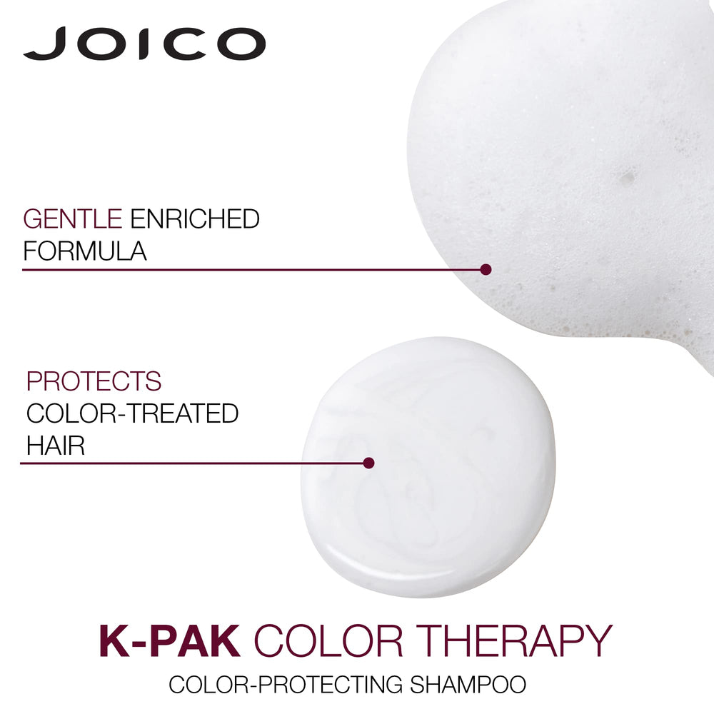 Joico K-PAK open cap with label visible for ingredient transparency benefit